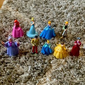 Disney Cinderella Figurine Play Set lot of 9